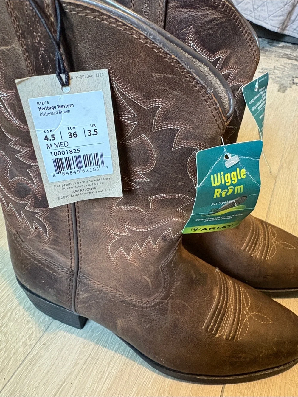 Ariat Brown Kids Western Boots